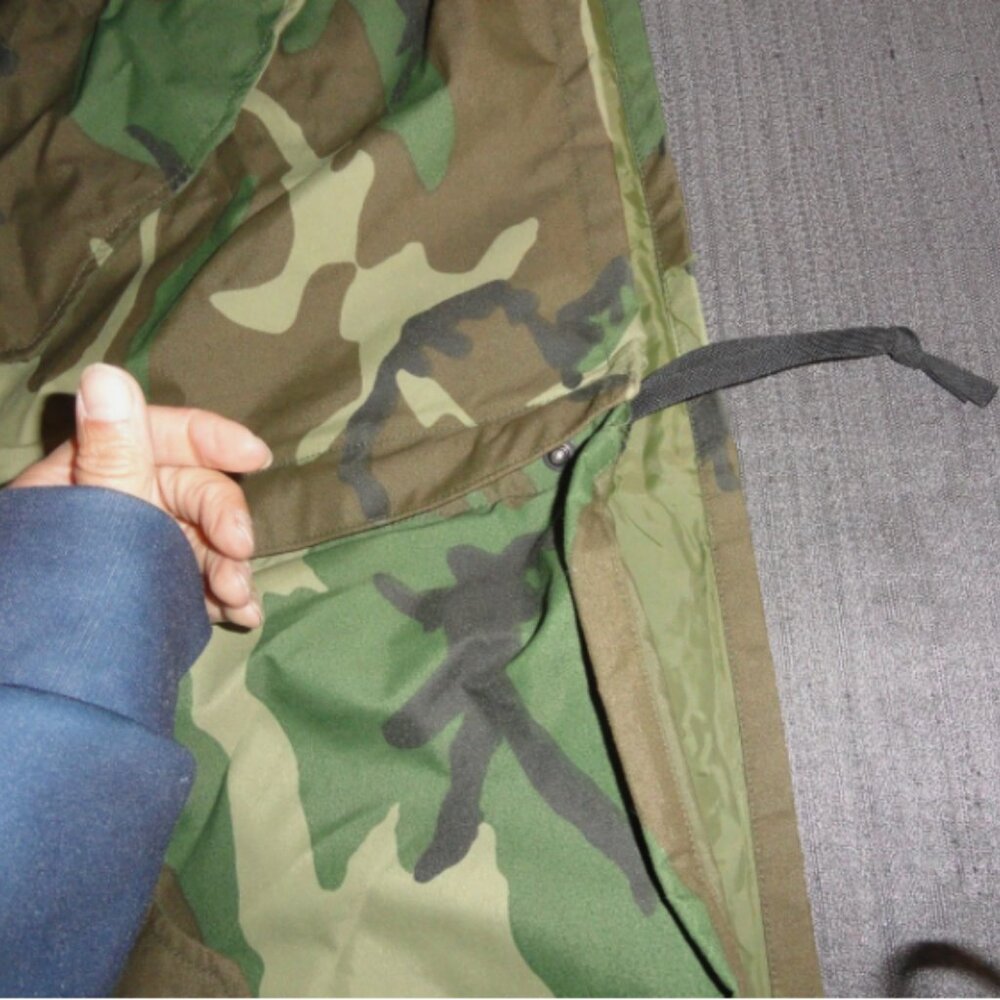BDU WOODLAND CAMOUFLAGE szMEDIUM GORE-TEX PARKA COLD WX JACKET w/HOOD JM 288 - Picture 5 of 16
